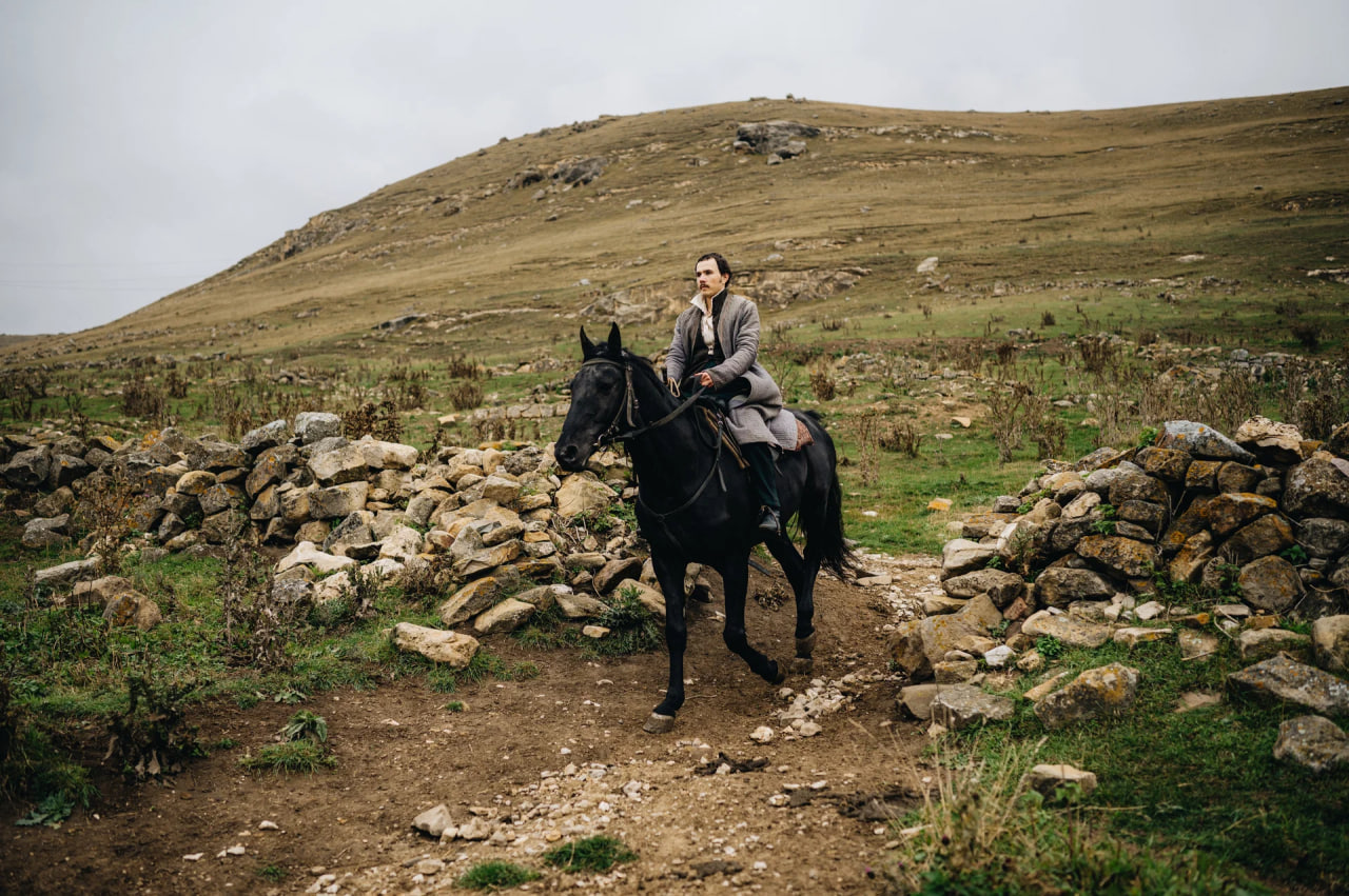 Съемки «Лермонтова» проходили в Пятигорске, где поэт погиб на дуэли
