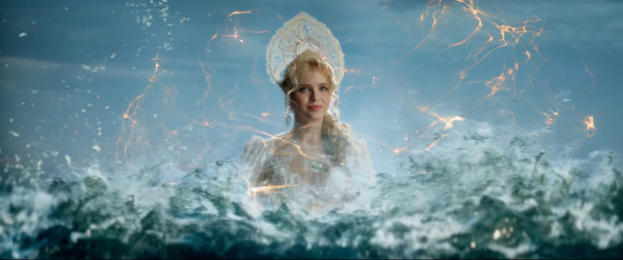 Царевну-лебедя сыграла Алиса Кот, которую Сарик Адреасян сразу выбрал на эту роль, сняв её в сериале «Жизнь по вызову»