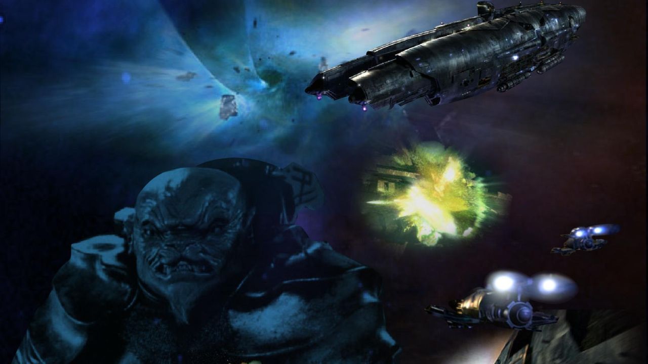 История франшизы Wing Commander была вдохновлена рассказами писателя-фантаста Ларри Нивена. Они рассказывают о космической войне между человечеством и агрессивной инопланетной расой гигантских двуногих кошачьих, которая разворачивается в далёком будущем (действие фильма происходит в 2654 году)