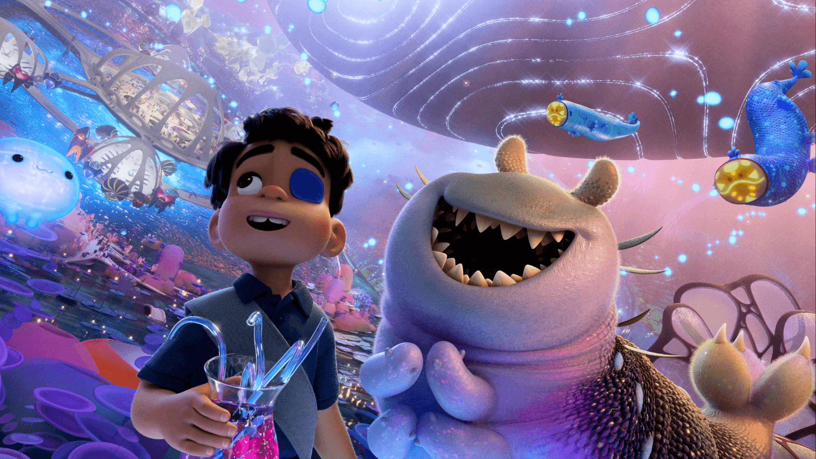 «Элио» стал третьим научно-фантастическим фильмом студии Pixar Animation Studios, первые два — «ВАЛЛ-И» (2008) и «Базз Лайтер» (2022)