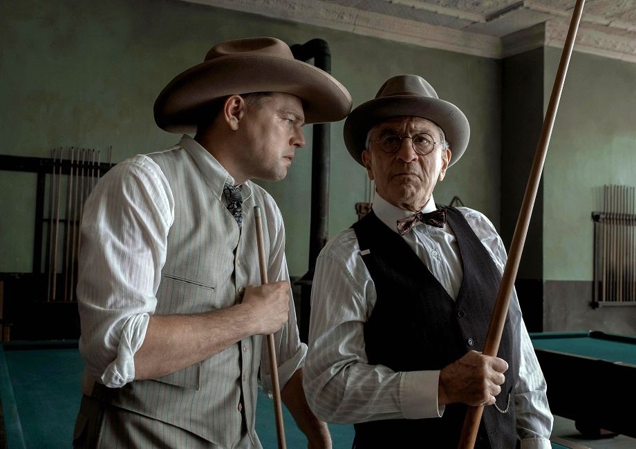 Леонардо ДиКаприо и Роберт Де Ниро в «Убийцах цветочной луны»