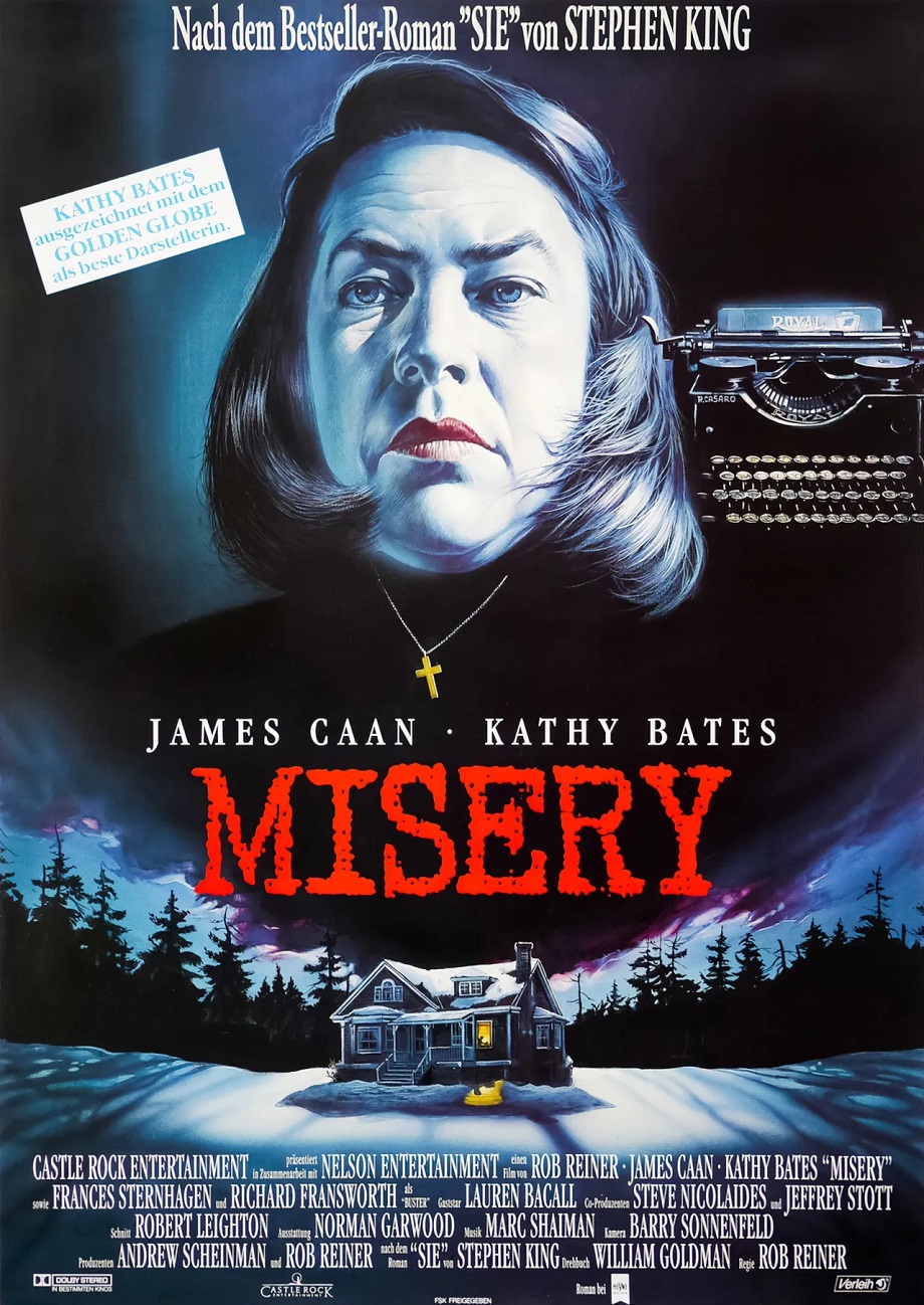 «Мизери» (1990, немецкий постер)