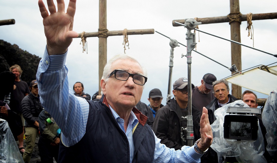 Мартин Скорсезе на съёмках фильма «Молчание»