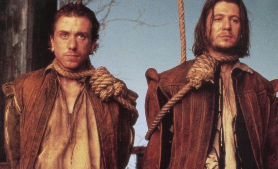 Тим Рот и Гэри Олдмен в фильме «Розенкранц и Гильденстерн мертвы» (1990)