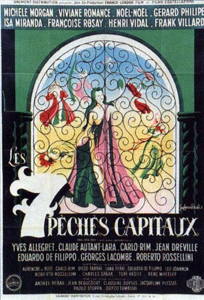 Sept péchés capitaux, Les