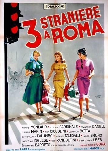Tre straniere a Roma