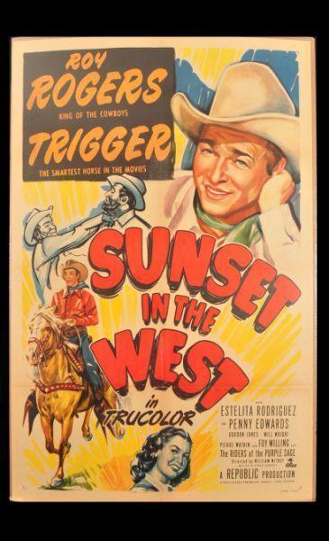 Sunset in the West